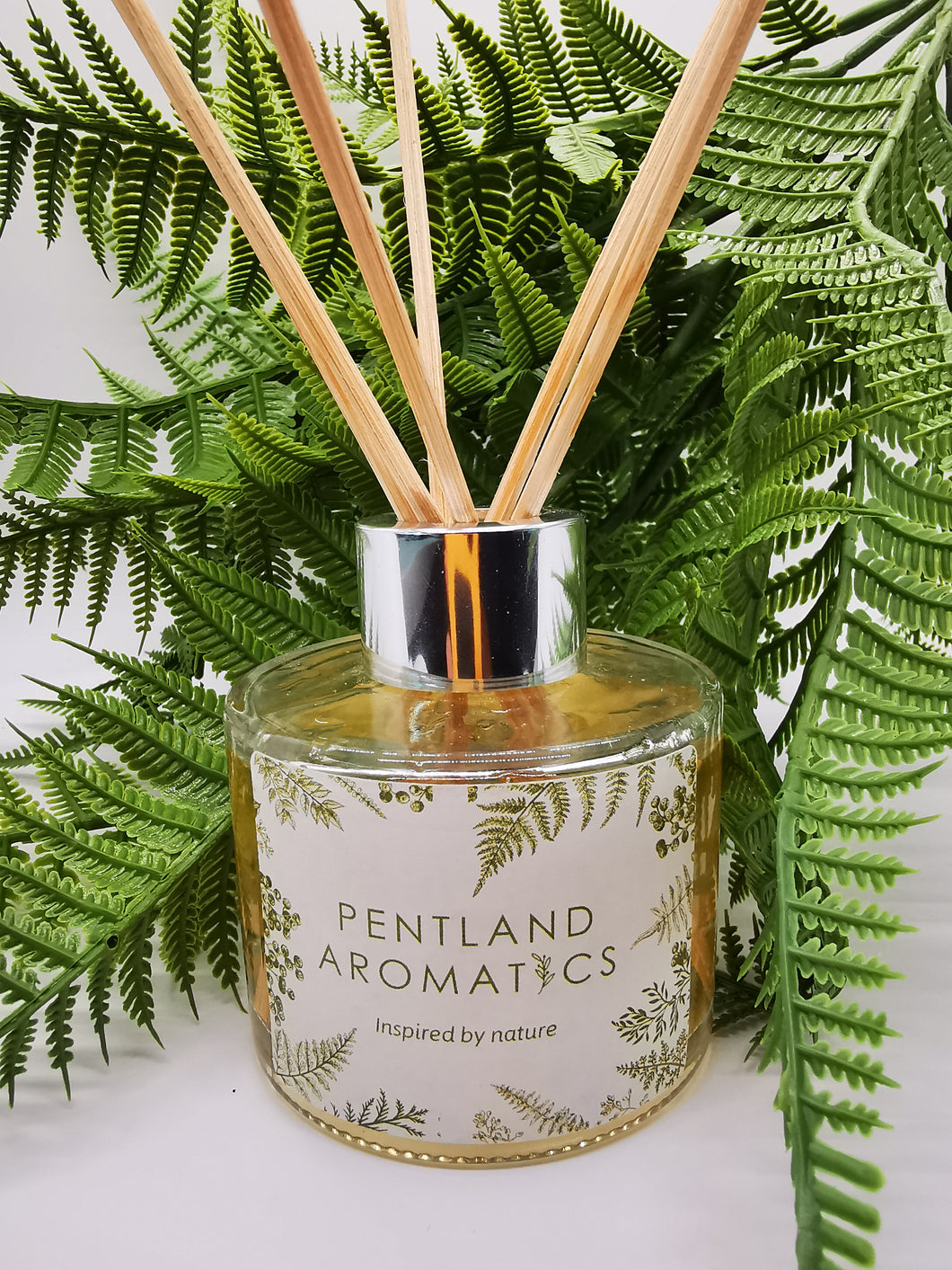 Handmade Reed Diffuser - Dark Amber and Ginger Lily