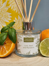 Load image into Gallery viewer, Handmade Reed Diffuser - Lime, Basil and Mandarin
