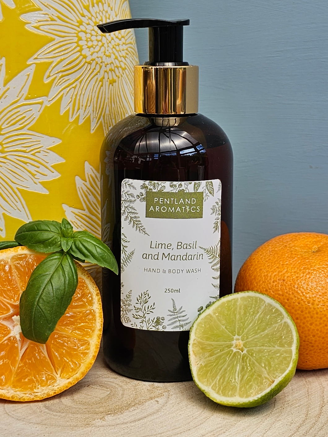 Luxury Hand and Body Wash - Lime, Basil and Mandarin