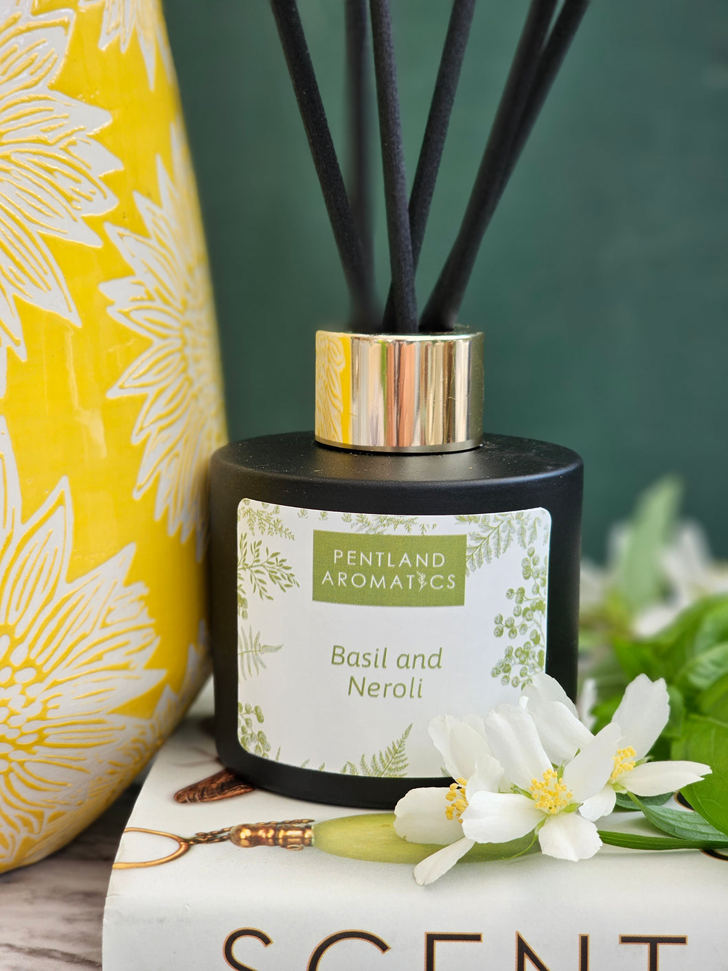 Handmade Reed Diffuser - Basil and Neroli