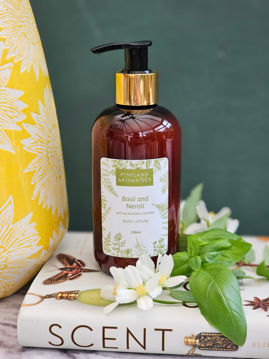 Body Lotion with Sea Buckthorn and Aloe - Basil and Neroli