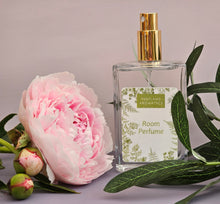 Load image into Gallery viewer, Handmade Room Perfume - Peony and Blush Suede
