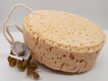 Load image into Gallery viewer, Soap Sponge - Mandarin and Lemon
